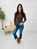 Falling For You Tummy Control Kick Flare Jeans in Regular and Curvy