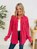 Layering Essential Shacket In Multiple Colors