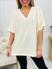 Relaxed Satisfaction Top- Multiple Colors!