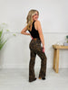 Judy Blue Leveled Up Leopard Bootcut Jeans