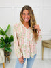 Easy Romance Top In Blush