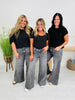 Judy Blue Smoke Show Palazzo Wide Leg Jeans