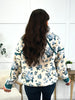 Wildflower Cottage Pullover In Ivory Floral