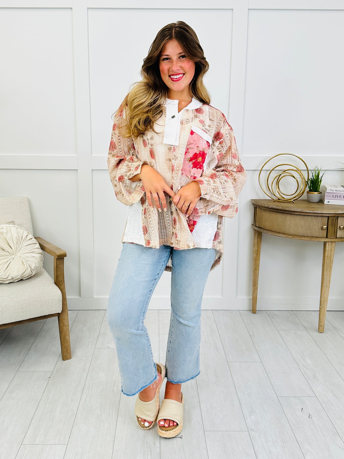 Soft Story Top In Off White