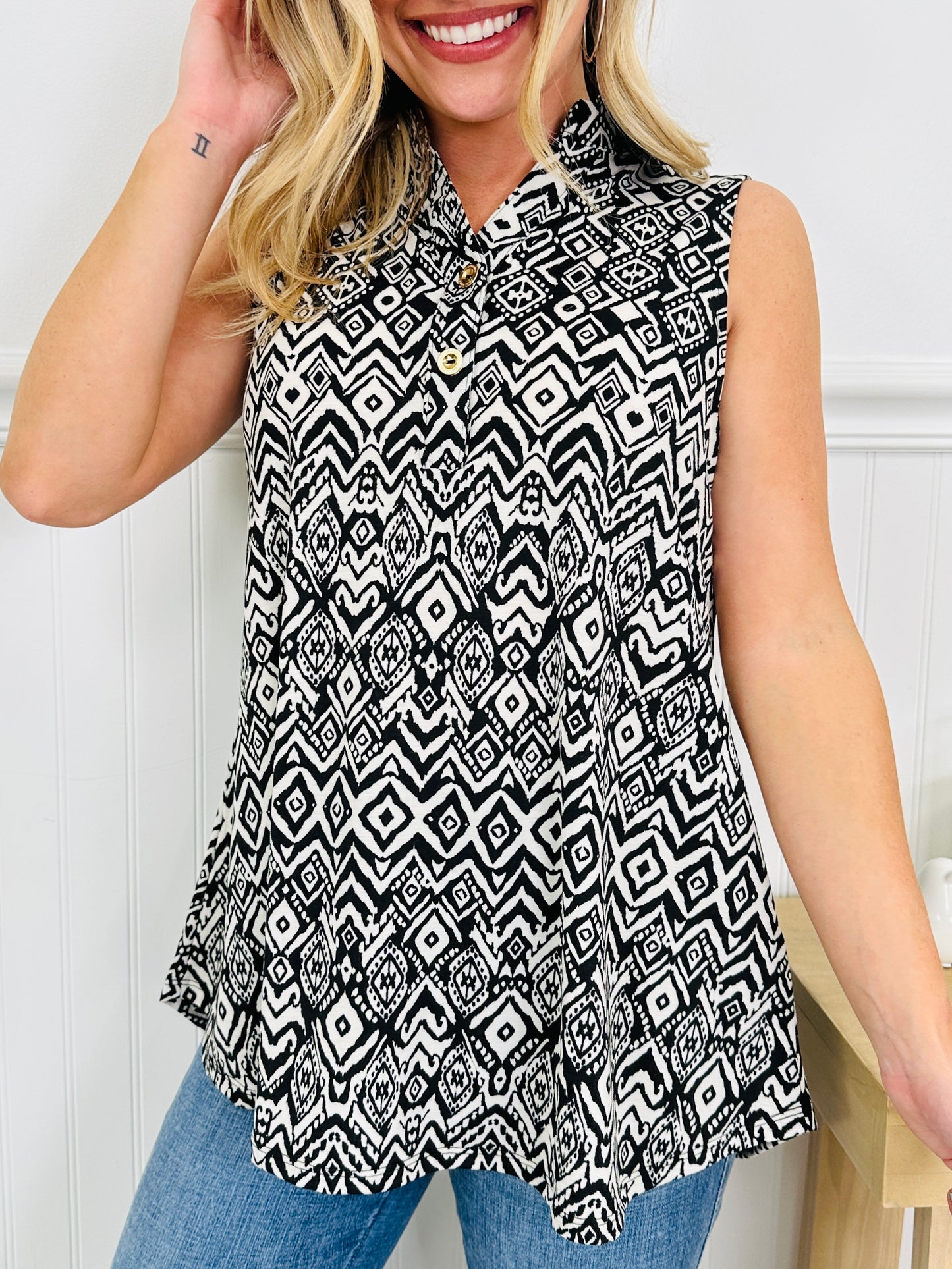 Styled For Summer Tank Top In Chicago Print