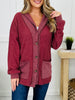 The Softest Goodbye Cardigan in Burgundy