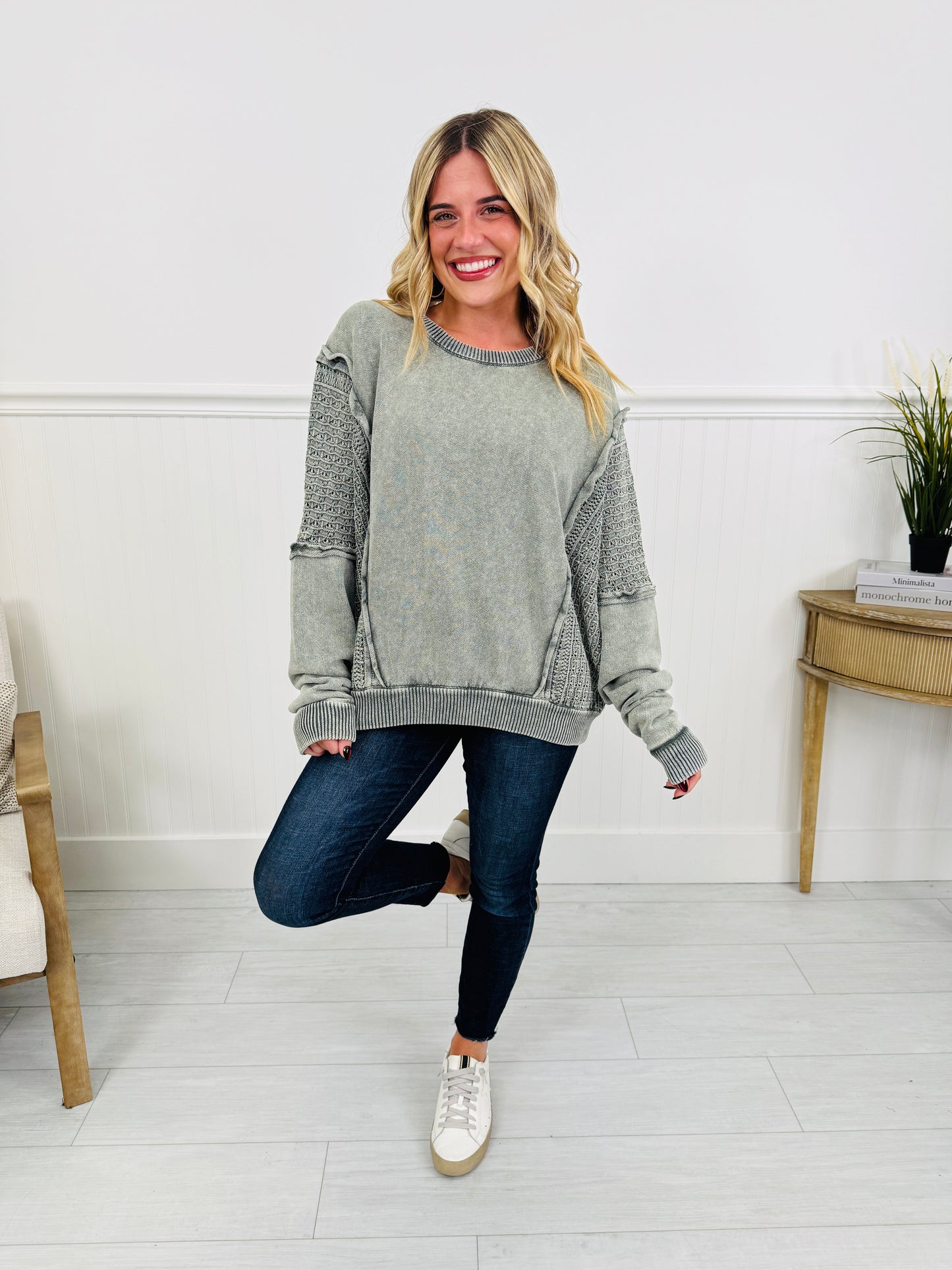 Everyday Edge Garment Dyed Pullover- Multiple Colors!