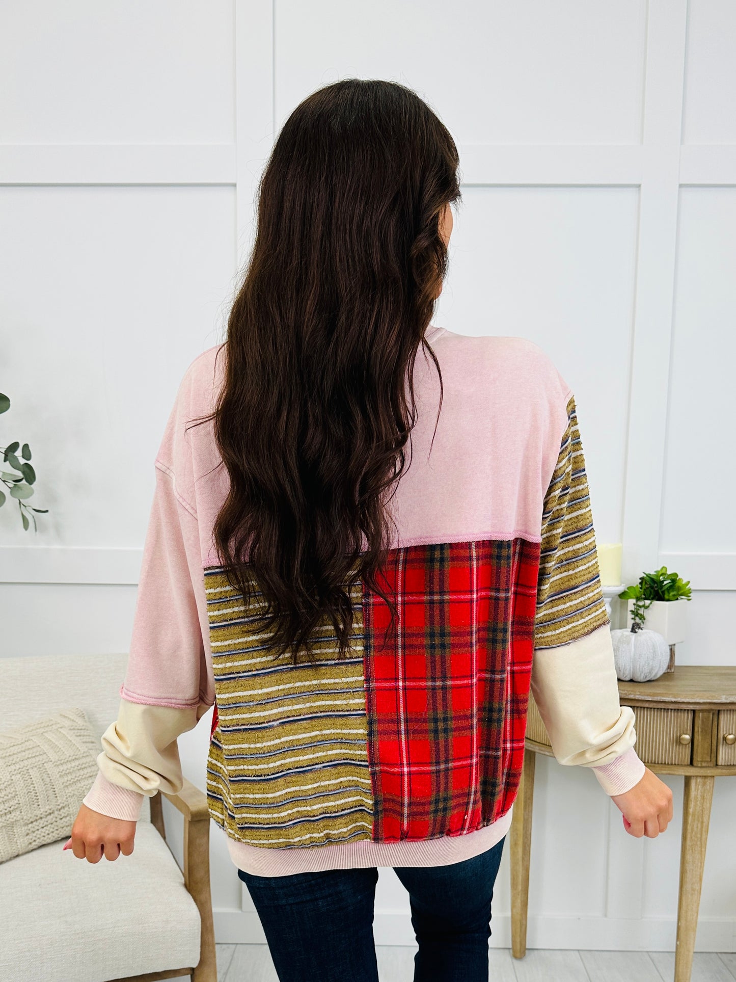 Weekend Plaid Top