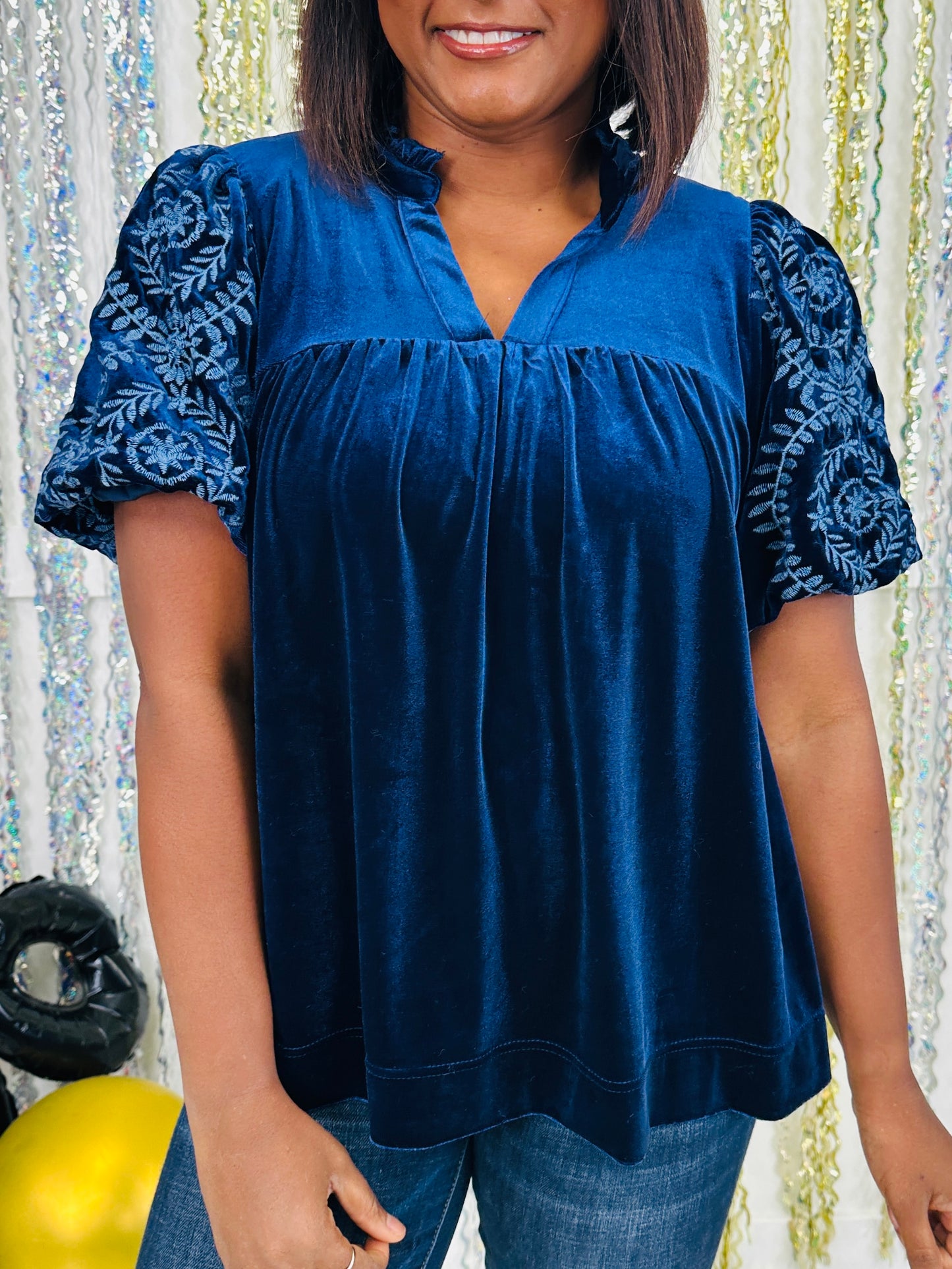 Midnight Merriment Top- Multiple Colors!