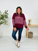 Worth The Stripe Top In Wine