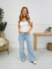 Bow Bliss Wide Leg Jeans with Tummy Control