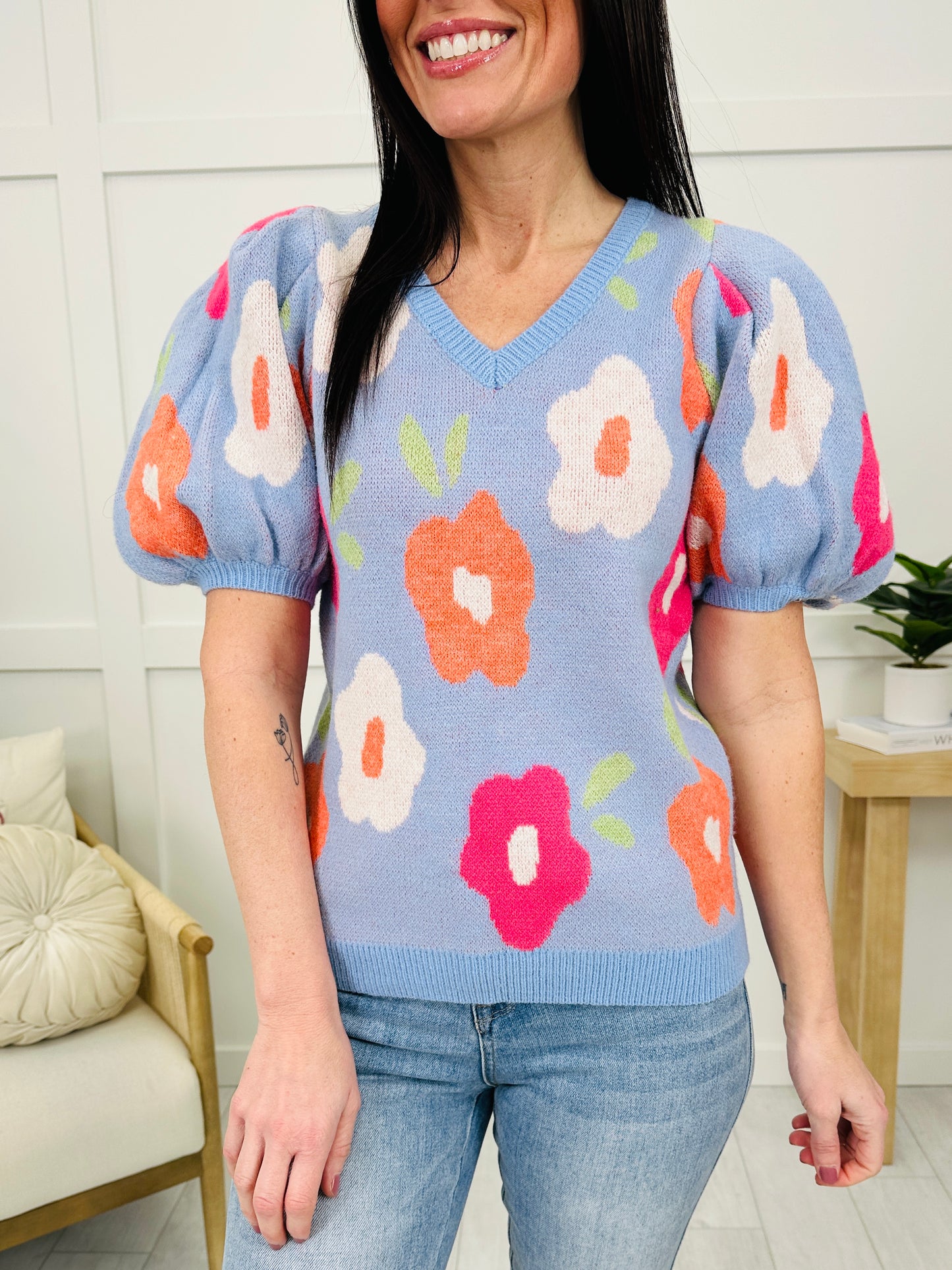 Bloom With A View Sweater