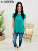 DOORBUSTER! The Perfect Path Top- Multiple Colors!