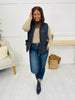 Downtown Layers Vest in Black