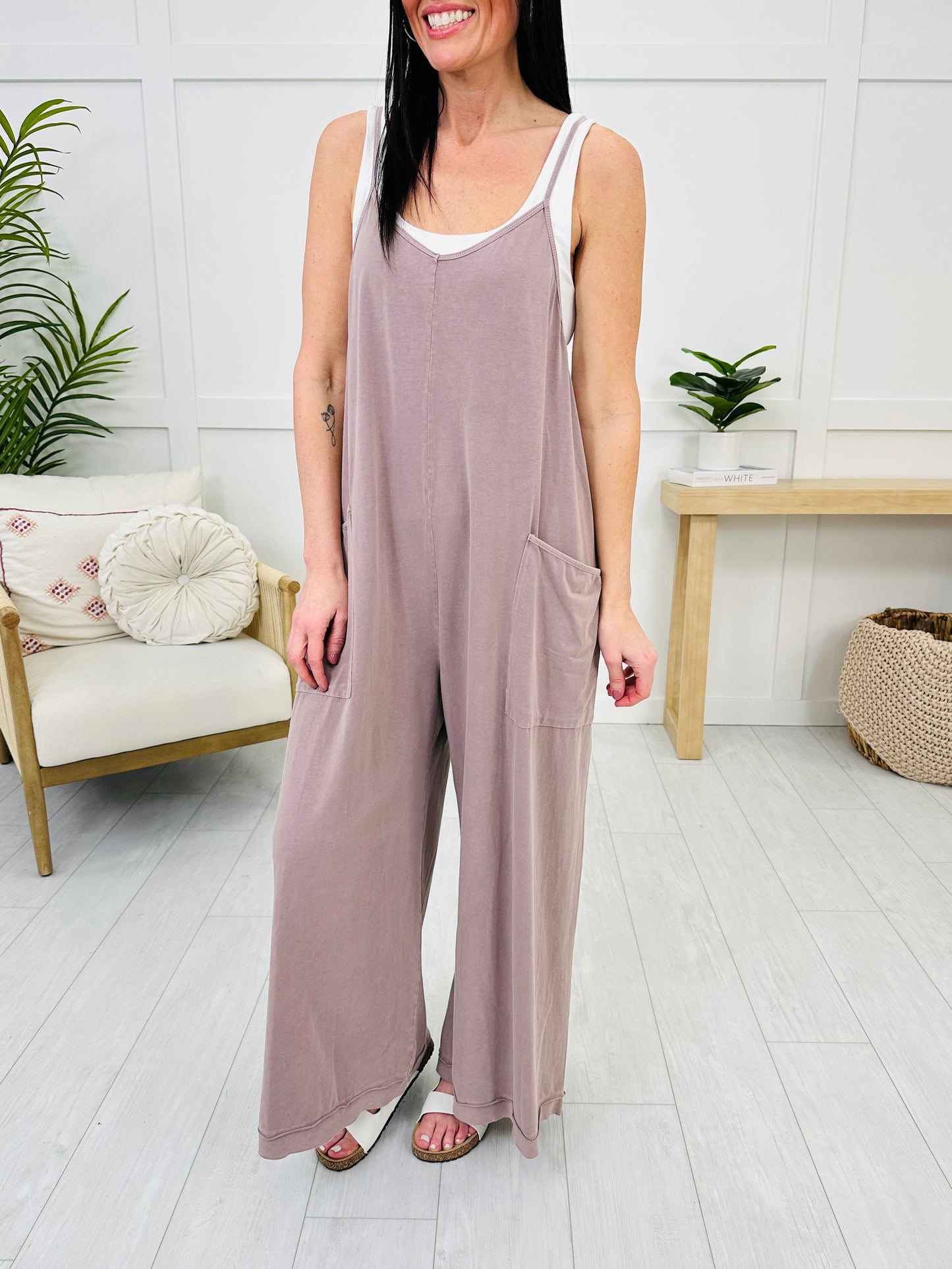 All In One Wonder Jumpsuit- Multiple Colors!