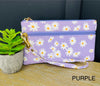 Small Floral Zipper Bag- Multiple Colors!