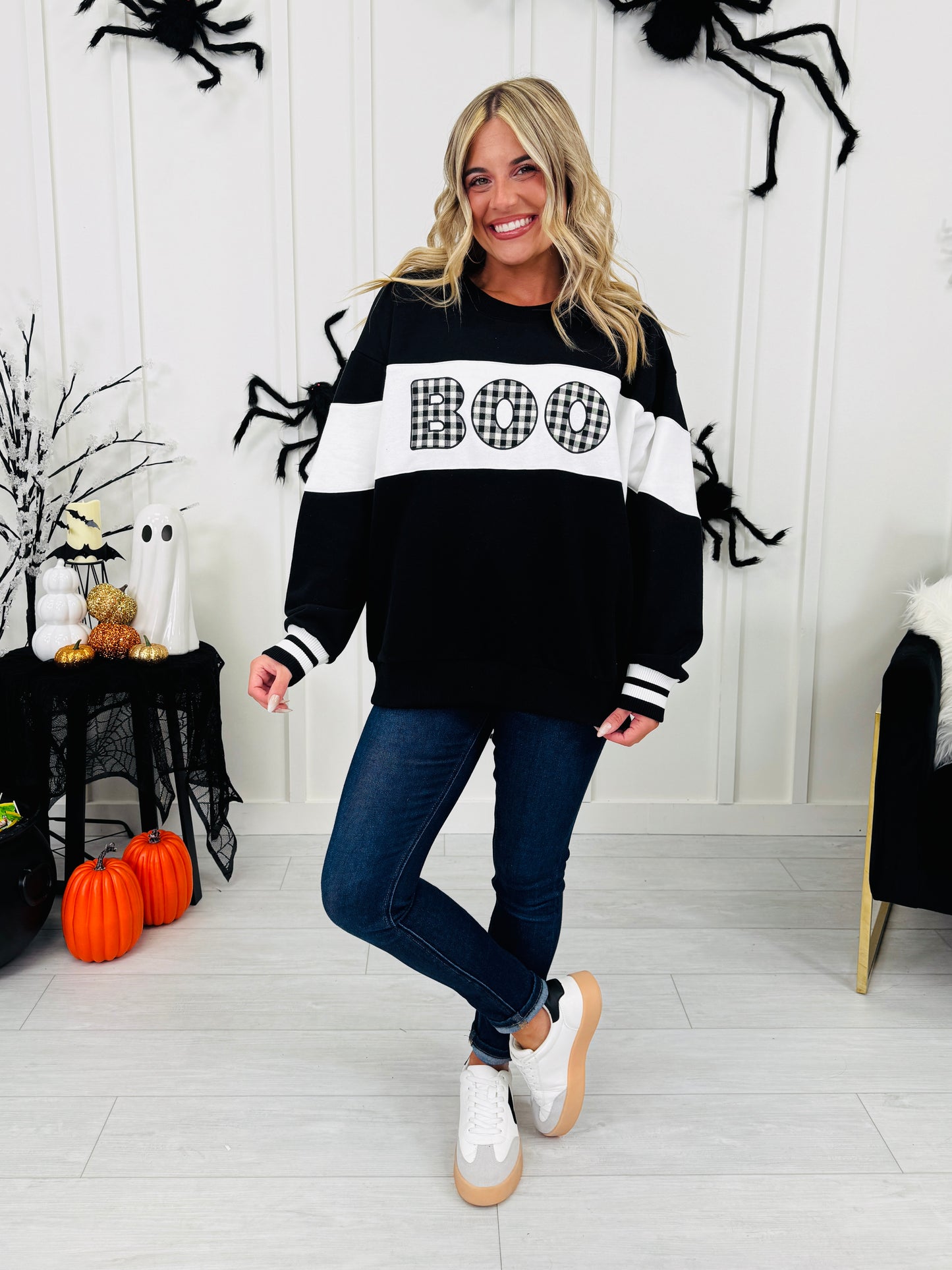 Hey Boo Crewneck
