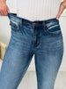 Restock! Judy Blue REG/CURVY Go Against The Grain Capri Jeans