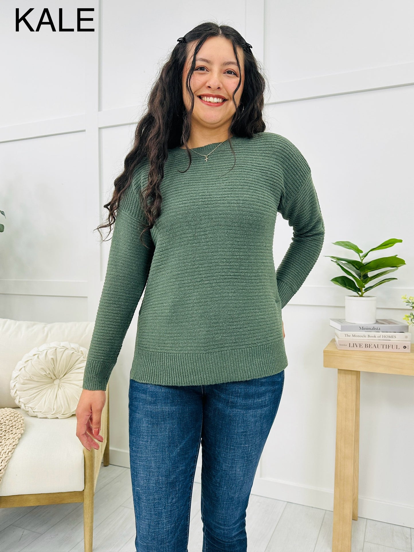 Easy Going Vibe Sweater- Multiple Colors!