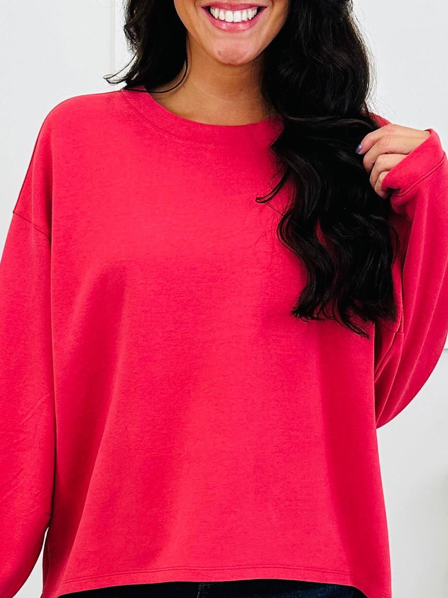 Always Living for It Pullover In Multiple Colors