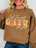 Grateful Graphic Crewneck Sweatshirt