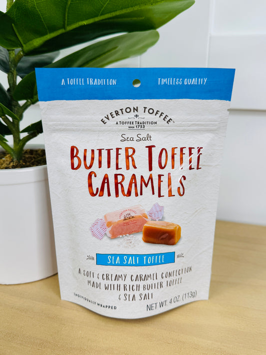 4oz Sea Salt Toffee Caramels