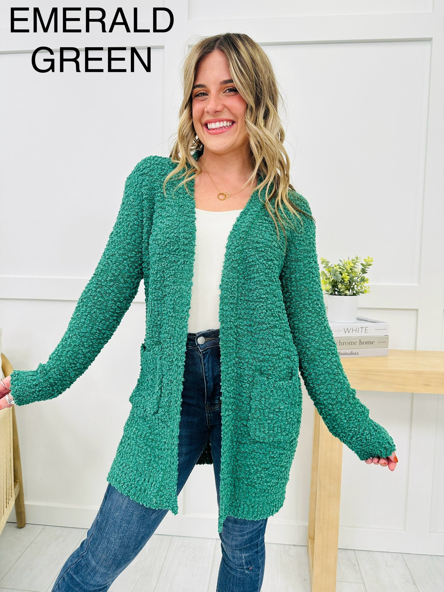 Putting On A Smile Cardigan- Multiple Colors!