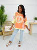 Blooming Harmony Top in Carrot