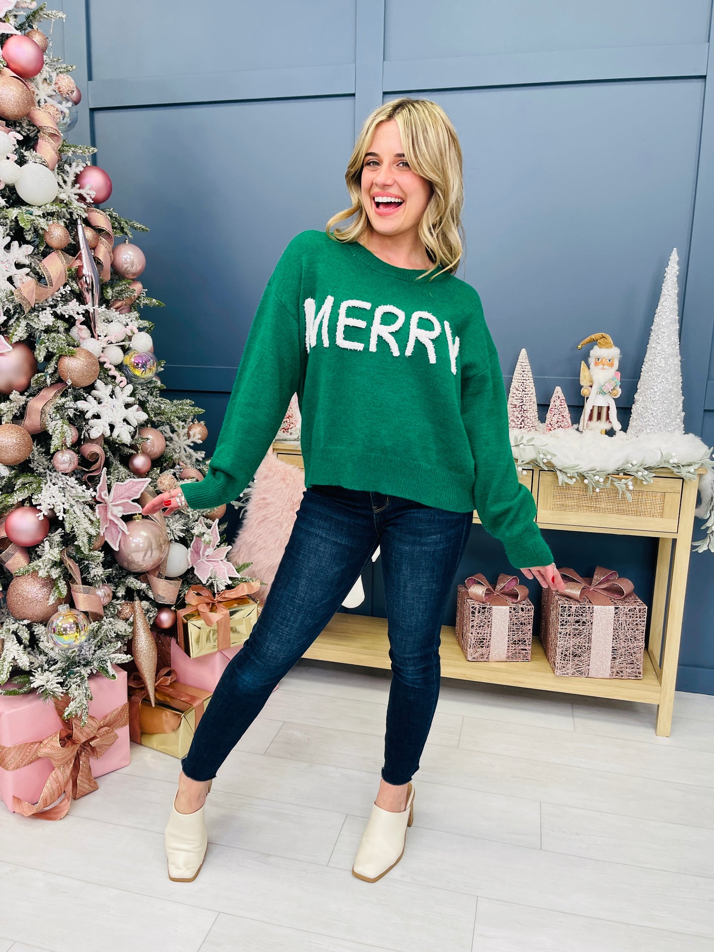 Merry As Can Be Sweater- Multiple Colors!