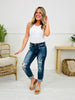 Judy Blue Plus/Reg Now Or Never Cropped Boyfriend Jeans
