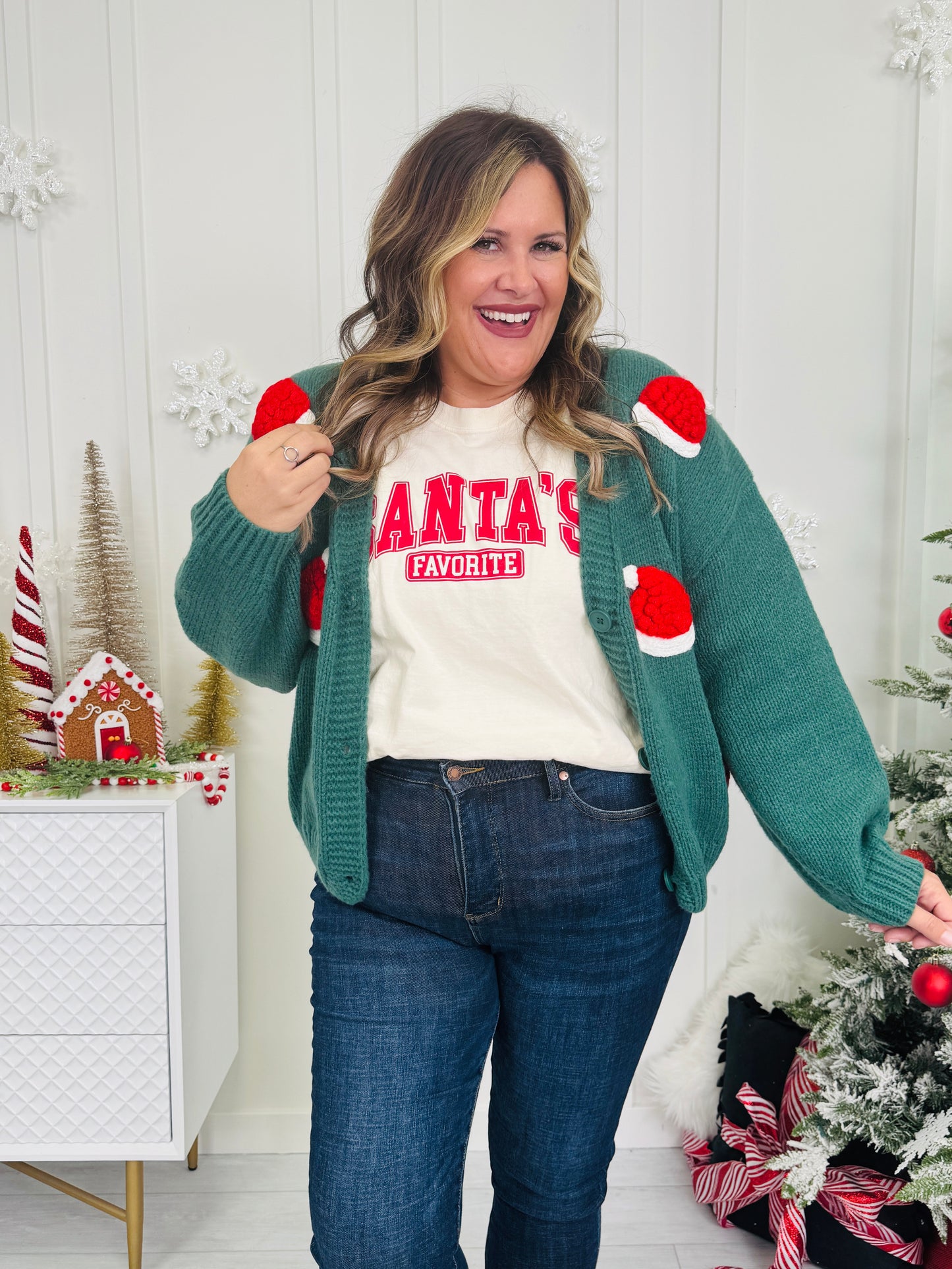 Here Comes Santa Cardigan