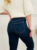 Judy Blue New Beginnings Cuffed Capri Jeans
