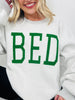 Gym and Bed Reversible Graphic Crewneck Sweatshirt
