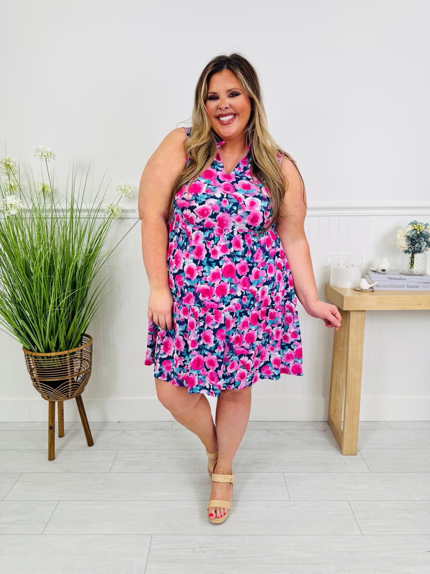 Stay Sunny Dress in Myrtle Beach Print