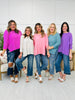 DOORBUSTER! The Breezy Bliss Top- Multiple Colors!