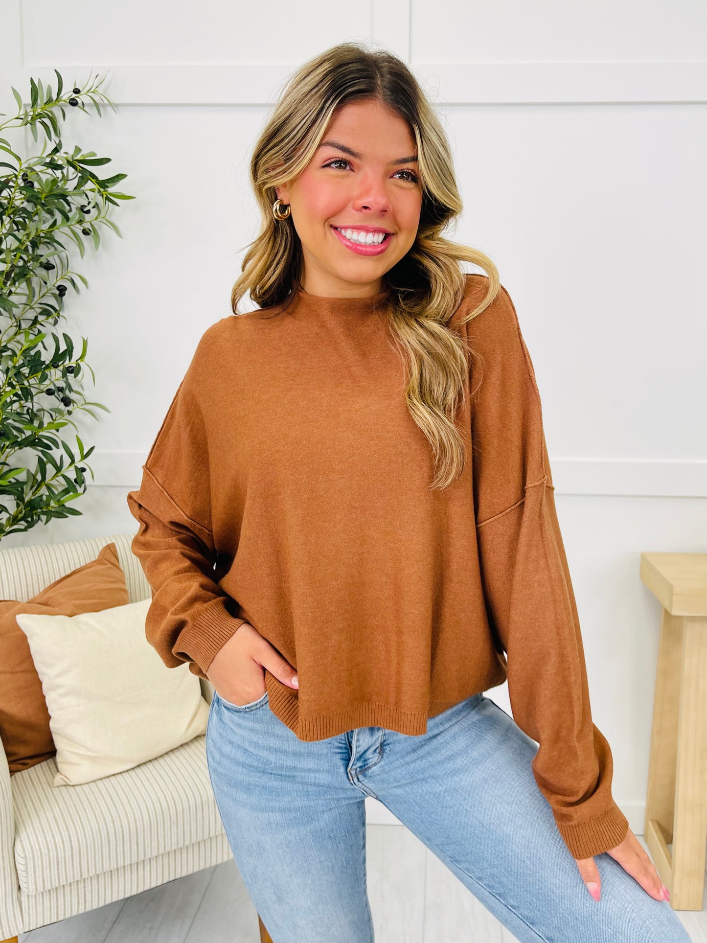 DOORBUSTER! The Ultimate Hug Sweater- Multiple Colors!