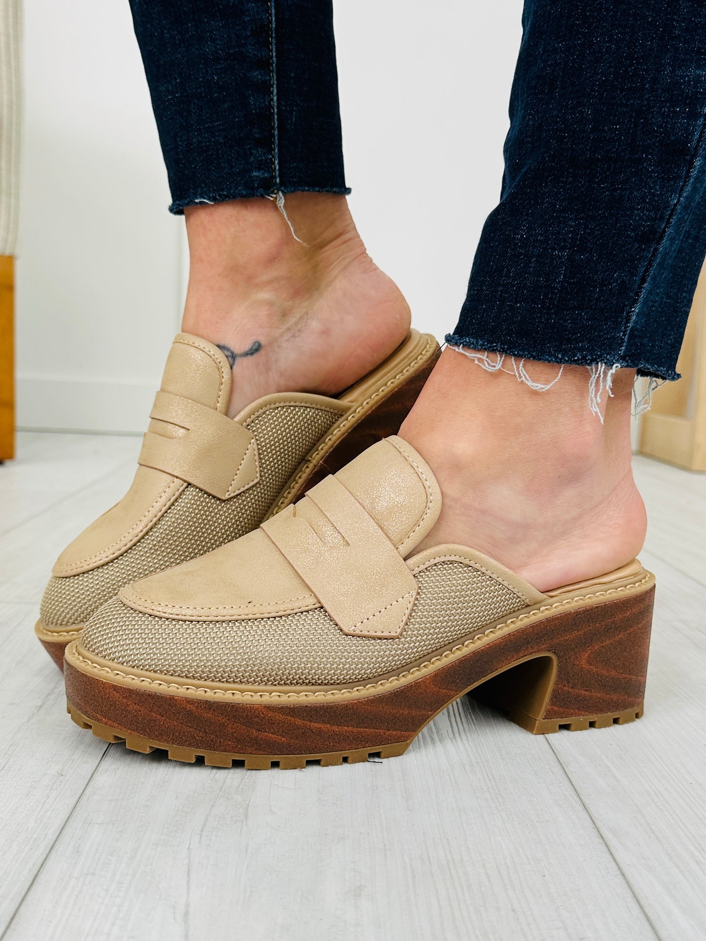 Slip Into Power Clogs in Natural