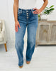 Risen Pushing My Buttons Wide Leg Jeans in Reg/Curvy