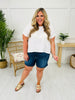 Judy Blue Old School Cool Dad Shorts