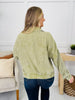 Caught You Looking Jacket in Cactus Green