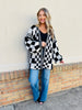 The Final Checkpoint Cardigan in Black Combo