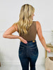 MOCO Signature Sleeveless Bodysuit in Mocha- Multiple Lengths!
