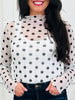 Pretty Polka Layer Top