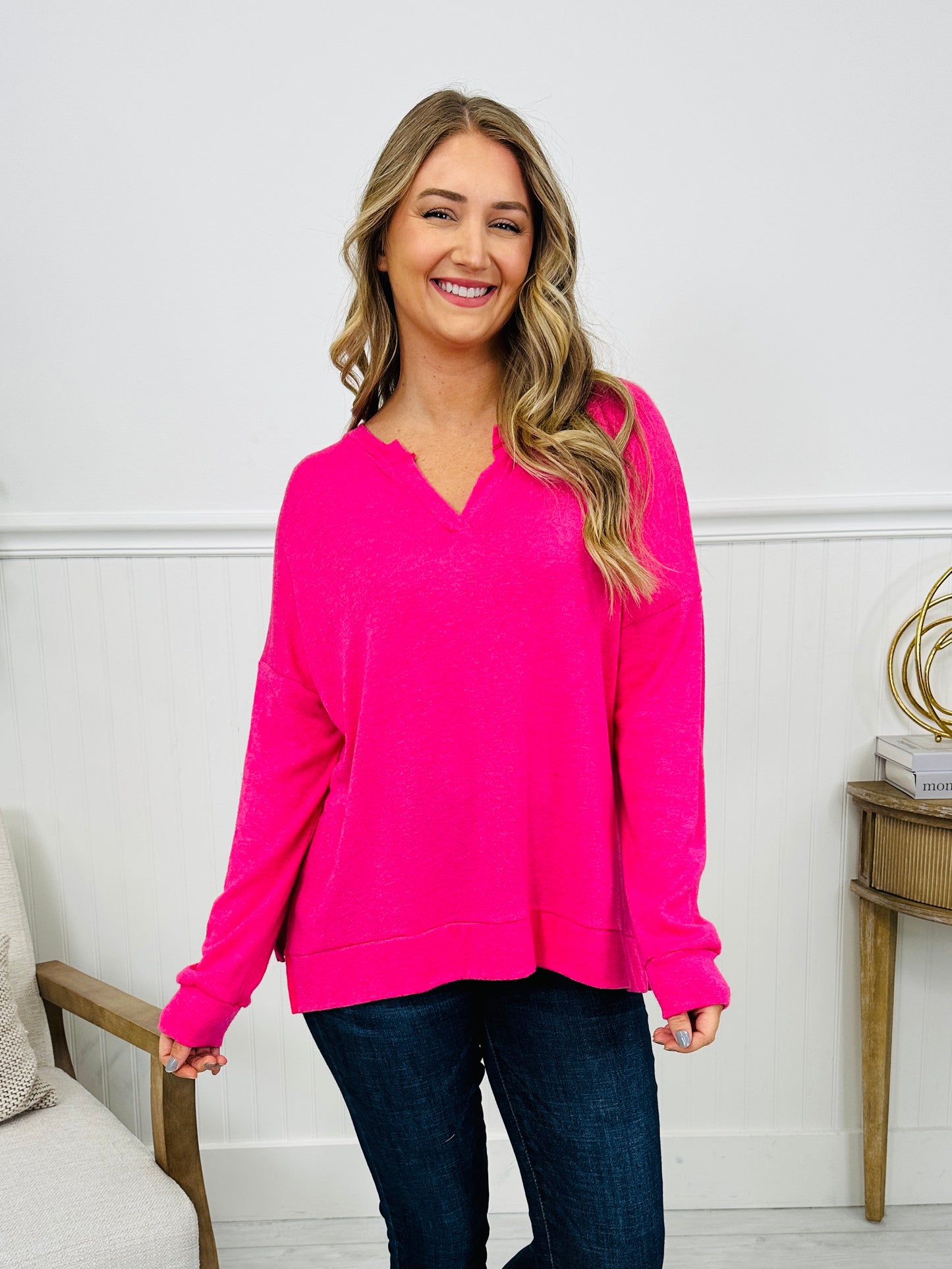 Settling In Top In Multiple Colors