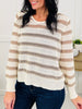Sand & Cinnamon Sweater In Taupe