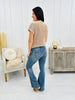 Judy Blue Stop and Stare Tummy Control Flare Jeans in Reg/Curvy