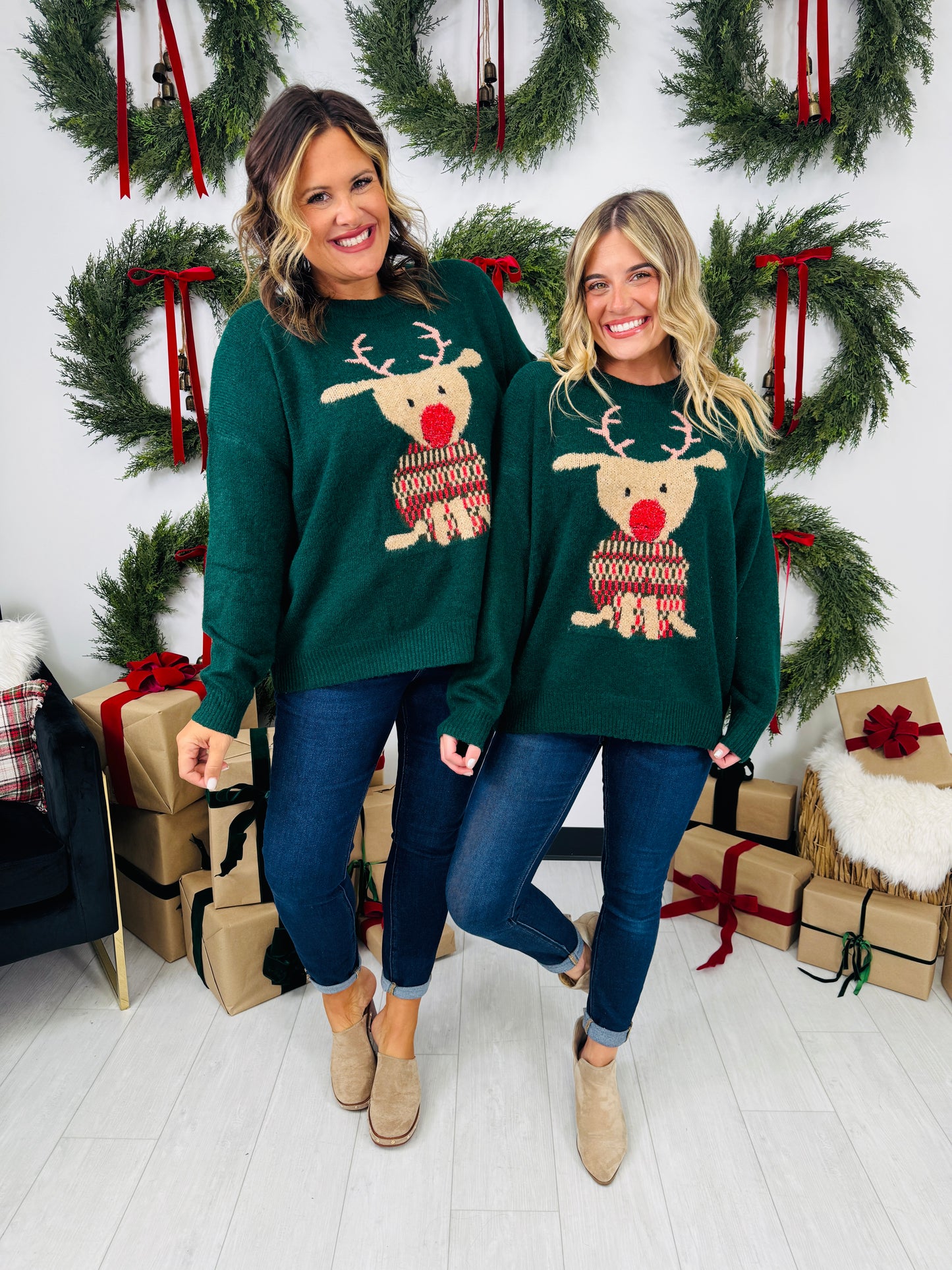 Reindeer Cheer Sweater