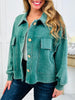 Off The Beaten Path Shacket In Multiple Colors