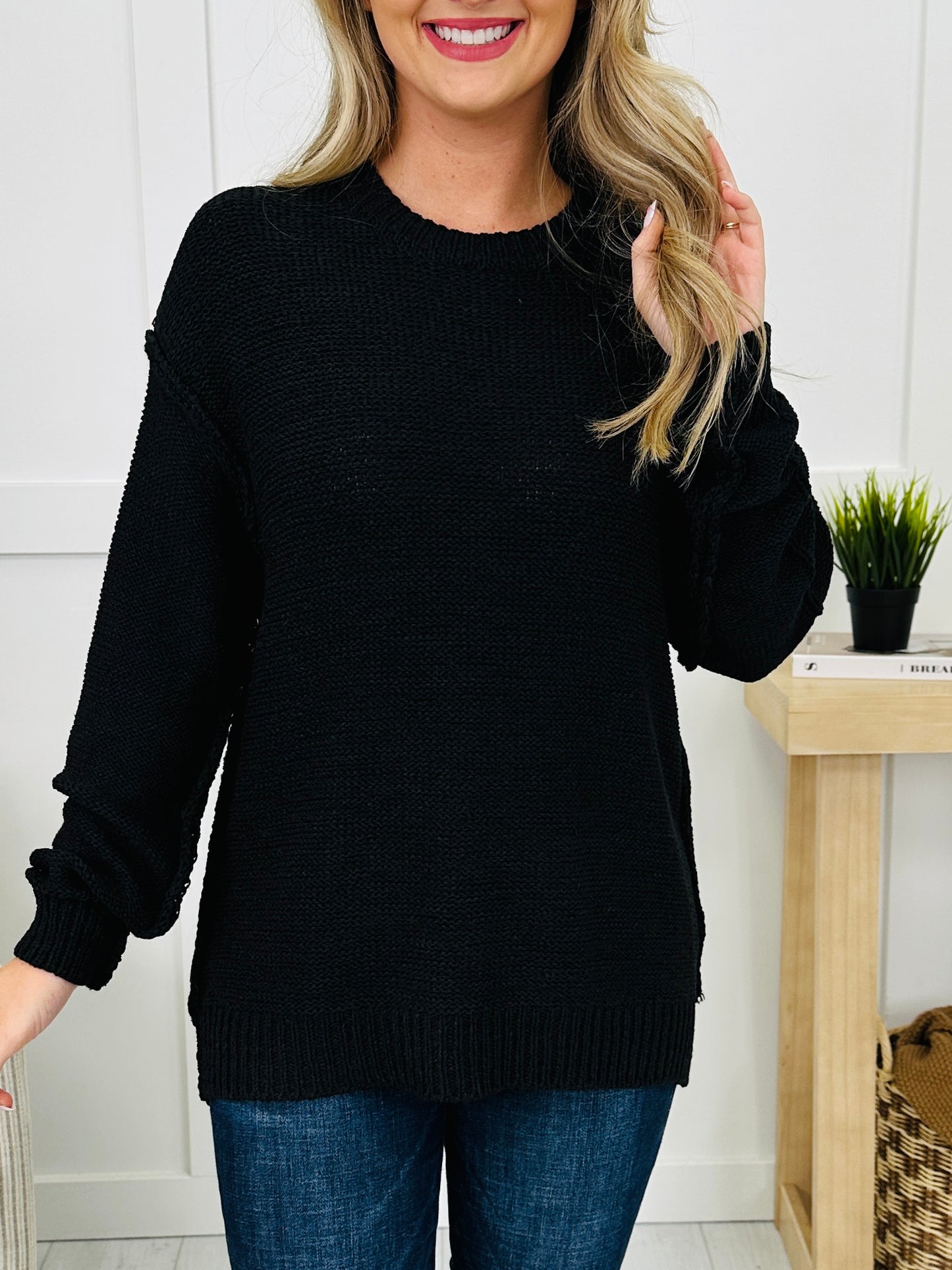 DOORBUSTER! Catch Your Calm Sweater- Multiple Colors!