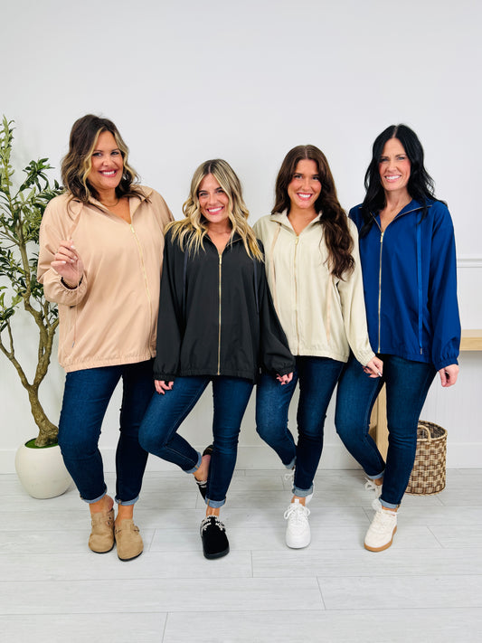 Just Zip It Jacket In Multiple Colors